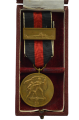 COMMEMORATIVE MEDAL 1. OCTOBER 1938 IN CASE WITH PRAGUE CLASP