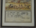 A Framed Certificate of Service in 1./ Inf. Regt. 27.