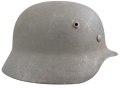 A Second War M35 Heer Single Decal Helmet