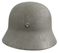 A Second War M35 Heer Single Decal Helmet