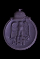 A 1941 - 42 EAST MEDAL MARKED 7 BY maker Paul Meybauer, Berlin.