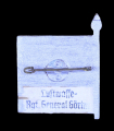 German Luftwaffe General Göring Regiment (Luftwaffe-Rgt. General Göring) Wooden Flag Tinnie