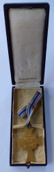 An Honour Cross of the German Mother, Gold Grade with Case, by C.F. Zimmermann