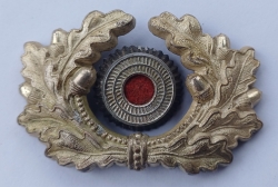 A Wehrmacht Heer (Army) Nco’s Visor Cap Wreath And Cockade