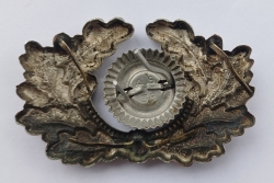 A Wehrmacht Heer (Army) Nco’s Visor Cap Wreath And Cockade