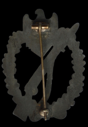 INFANTRY ASSAULT BADGE IN SILVER BY WERNER REDO "W.R.42"