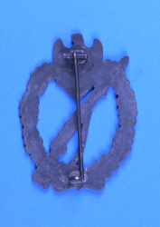 IAB Infantry Assault Badge, zinc, maker Deschler & Sohn, München