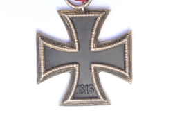 Iron Cross Second Class 1939 marked 55 of maker J. E. Hammer & Söhne, Geringswalde.