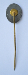 Wound Badge Silver stickpin 18 mm unmarked.