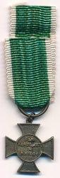 Anhalt. Friedrich Cross 1914, Mini, non-combatant ribbon.