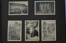 TWO A SECOND WORLD WAR GERMAN PHOTO ALBUMS.
