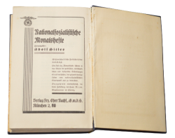Germany, Third Reich. A 1932 Edition of Mein Kampf