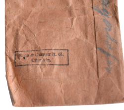 A 1941 - 42 EAST MEDAL marked 65 with paper bag maker Klein & Quenzer, Idar-Oberstein.