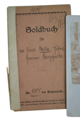 Grouping Documents originating from the German soldier I and II war Walter Burzynska from Berlin Neukölln.