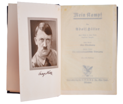 Germany, Third Reich. A 1934 Edition of Mein Kampf