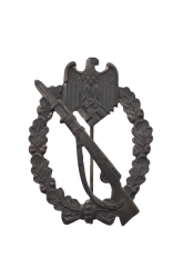 IAB Infantry Assault Badge, zinc, maker Paul Meybauer