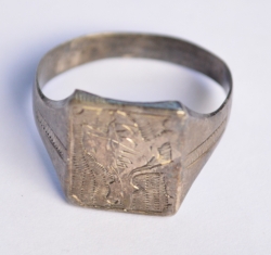A Silver 1941-42 Krim Campaign Ring