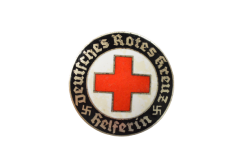 A German Red Cross (DRK) Helper's Broach by Hermann Aurich