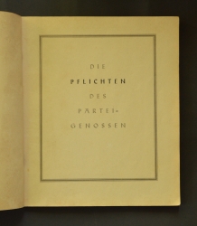 Germany, Third Reich. A Copy Of Ich Kampfe, From Arthur Seyß-Inquart’s Personal Library, C. 1943