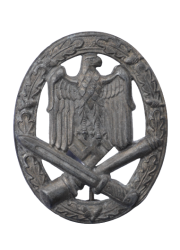 General Assault Badge in tombak By Otto Schickle, Pforzheim.