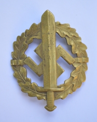 SA. A Sports Badge, Bronze Grade Type I, By E. Schneider