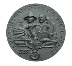 1939 NSDAP Bielefeld-Halle Tinnie
