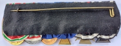 Six Medals Bar Police WWI/WWII.