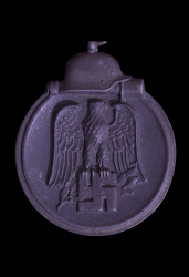 A 1941 - 42 EAST MEDAL MARKED 7 BY maker Paul Meybauer, Berlin.