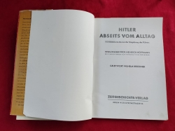 Illustrated book "Hitler abseits vom Alltag" Heinrich Hoffmann, Munich 1937 District ,, Galizien"