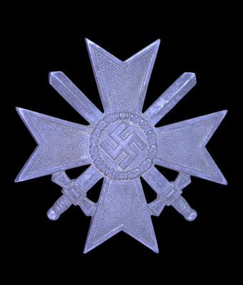 A War Merit Cross First Class with Swords marked 62 maker Kerbach & Österhelt, Dresden.