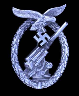 Germany, Luftwaffe. A Flak Badge, By Wilhelm Deumer.