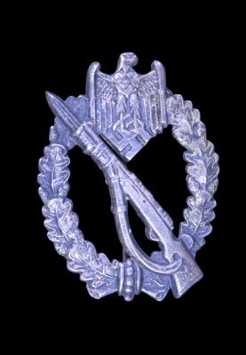 GERMAN INFANTRY ASSAULT BADGE E. FEDINAND WIEDMANN, ZINC.