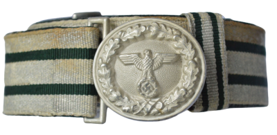 A National Forestry Service Official's Dress Brocade Belt with Buckle.