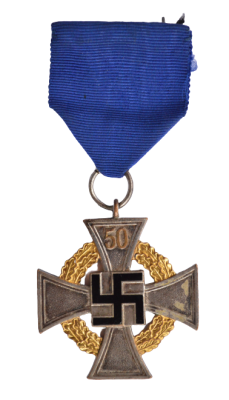 German Faithful Service Cross - First Class 