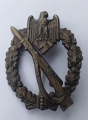 An Infantry Badge Bronze Grade marked JFS By Josef Feix & Sohn