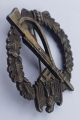 An Infantry Badge Bronze Grade marked JFS By Josef Feix & Sohn