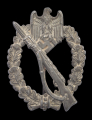 IAB Infantry Assault Badge silver, unmarked.