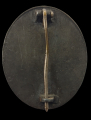 SILVER CLASS WOUND BADGE UNMARKED.