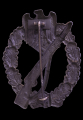 IAB Infantry Assault Badge Bronze, unmarked maker Wilhelm Deumer.