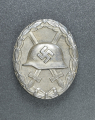 Wound badge in silver – L/54 Schauerte & Höhfeld, Lüdenscheid