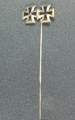 A Miniature Iron Cross 1939 First and Second Class stick pin marked L/21