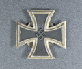 Iron Cross First Class 1939 screw back marked L/52 maker C. F. Zimmermann, Pforzheim Main.