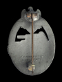 AN SILVER GRADE TANK BADGE MARKED FRANK & REIF, STUTTGART.