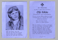A 1941 Obituary (Death Card) to Obersgefreiter  in the bomber squadron Ossi Köhler.