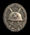 Wound badge in silver – L/54 Schauerte & Höhfeld, Lüdenscheid.