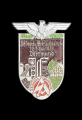 A 1938 Dortmund SA Sport And Defence Competition Badge By Richard Sieper & Söhne.