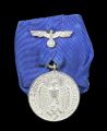 A SECOND WAR GERMAN WEHRMACHT LONG SERVICE MEDAL - 4 YEARS.