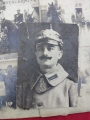 Five original photographs of the field gendarmerie "Feldgendarmerie" World War I.