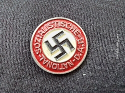 NSDAP Party Badge marked RZM M1/17 maker F.W. Assmann & Sohn.