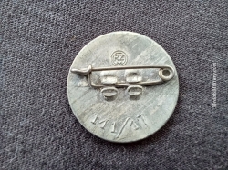 NSDAP Party Badge marked RZM M1/17 maker F.W. Assmann & Sohn.